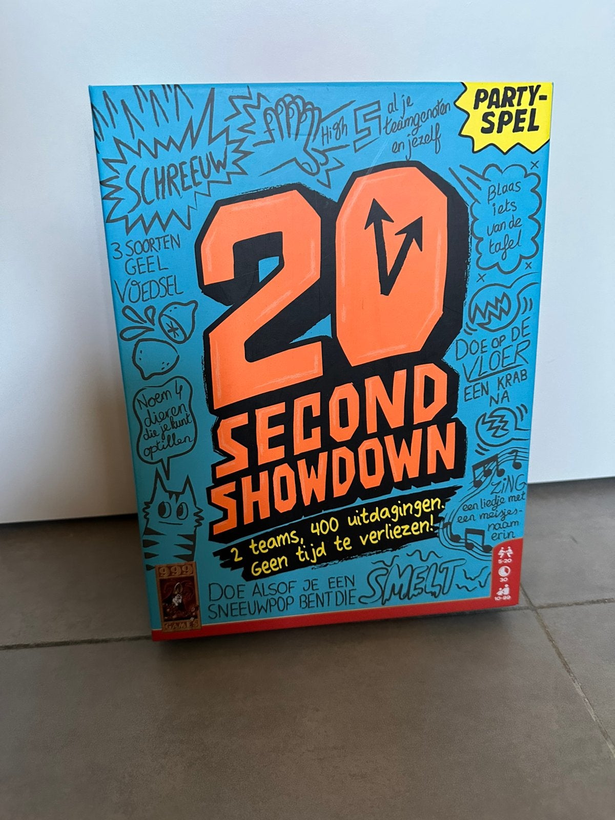 Épreuve de force de 20 secondes, Enlèvement, Comme neuf
