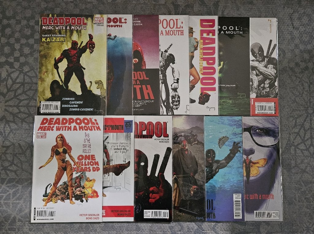 Deadpool : Merc with a Mouth #1-13 (completed - 2009), Amerika, Complete serie of reeks, Nieuw, Ophalen of Verzenden