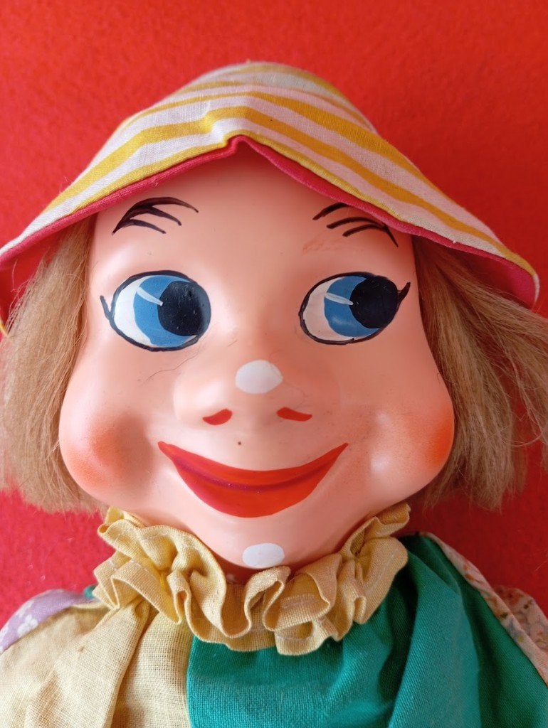 Clown / vintage collection 70', Collections, Enlèvement ou Envoi, Utilisé, Poupée