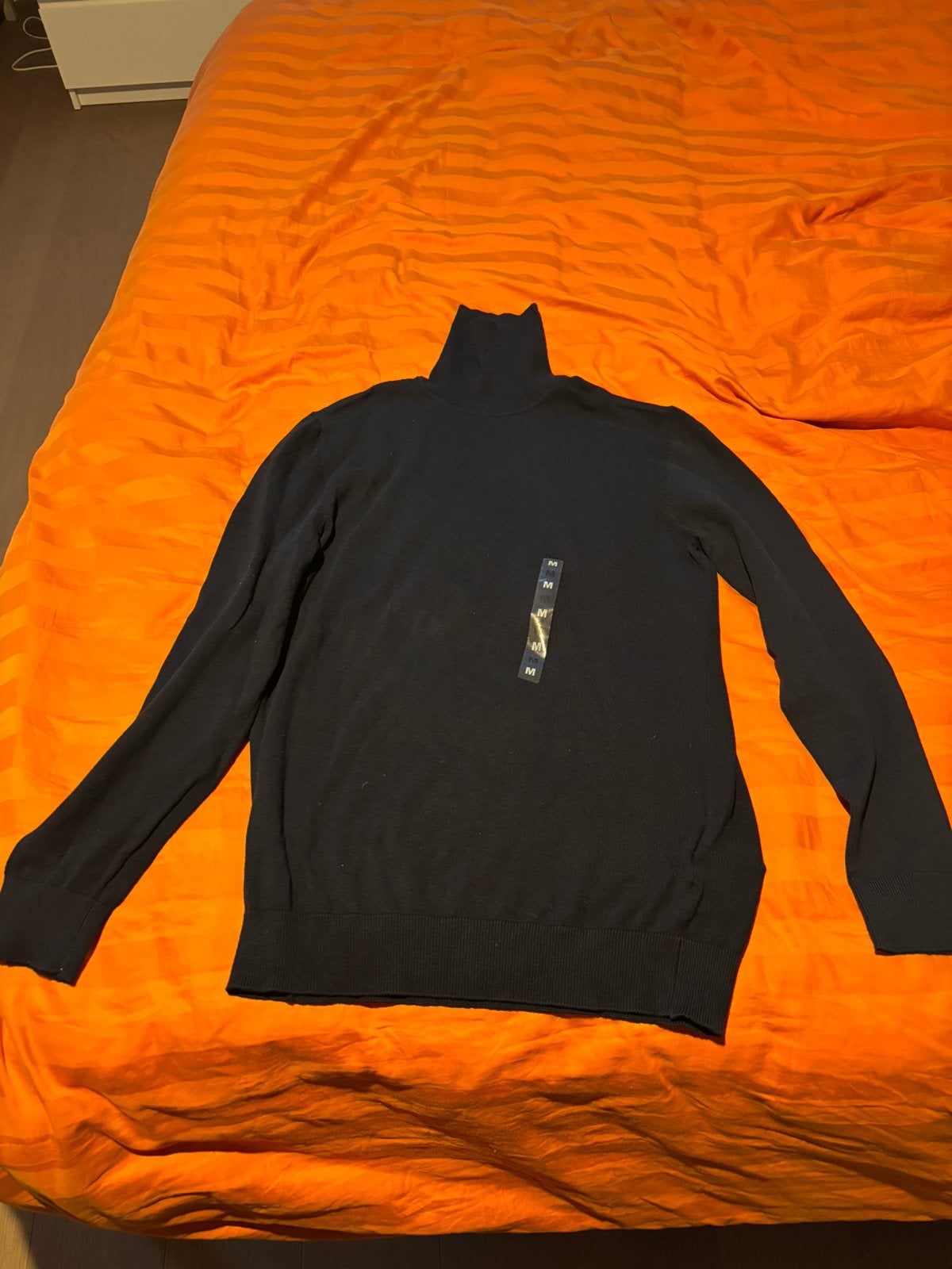 Pull à col roulé pour homme, Envoi, Neuf, Taille 48/50 (M), Bleu