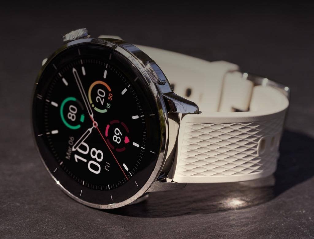Oneplus watch 3 43mm, Oneplus, Comme neuf, Enlèvement, Blanc