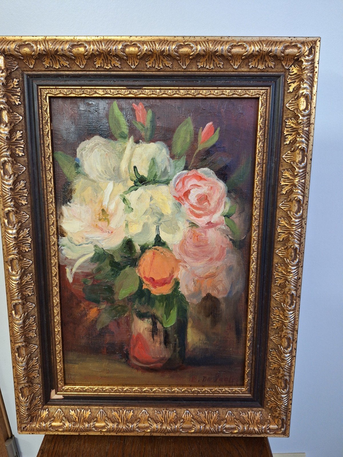 schilderij de pooter, Ophalen