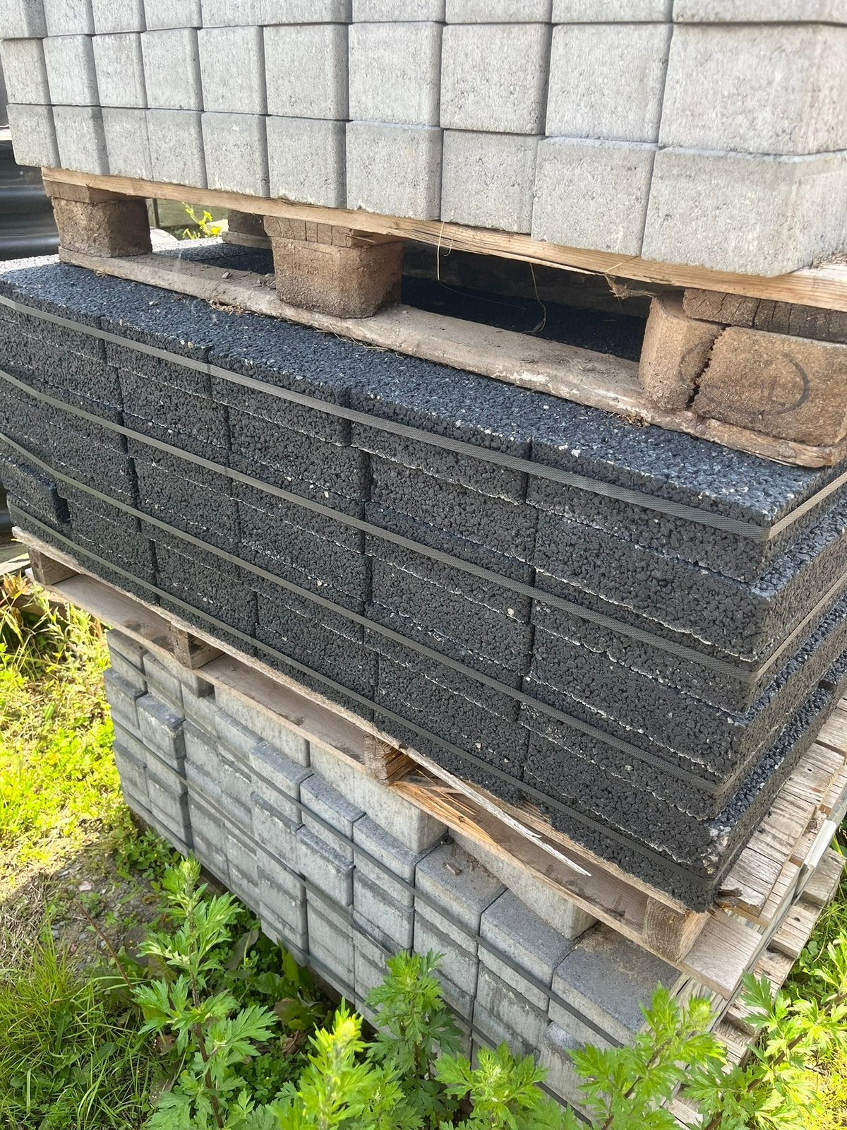 Pavés perméables, Neuf, Béton, Enlèvement, 5 à 10 m²