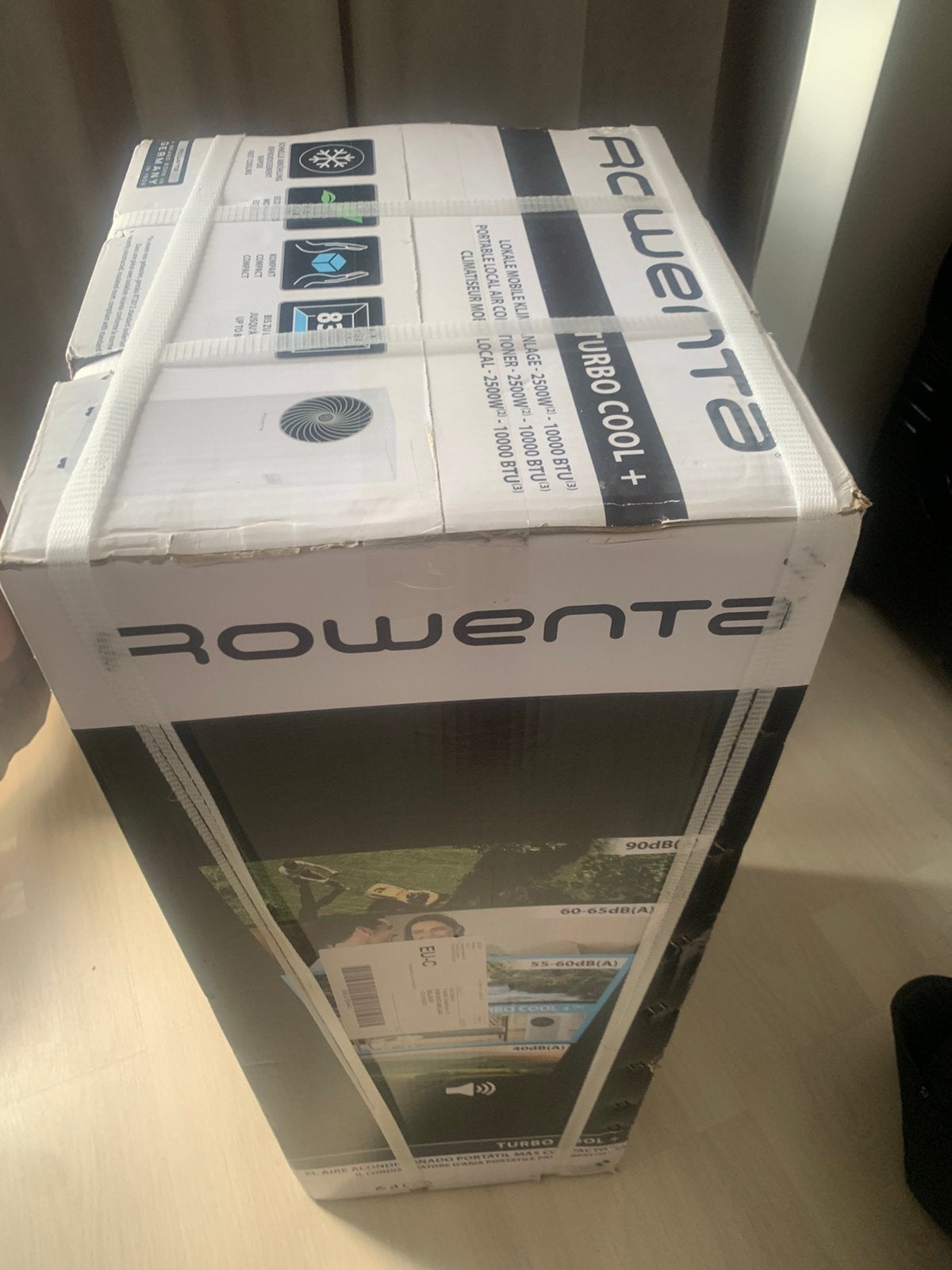 Climatiseur mobile Rowenta, Electroménager, Climatiseurs, Enlèvement