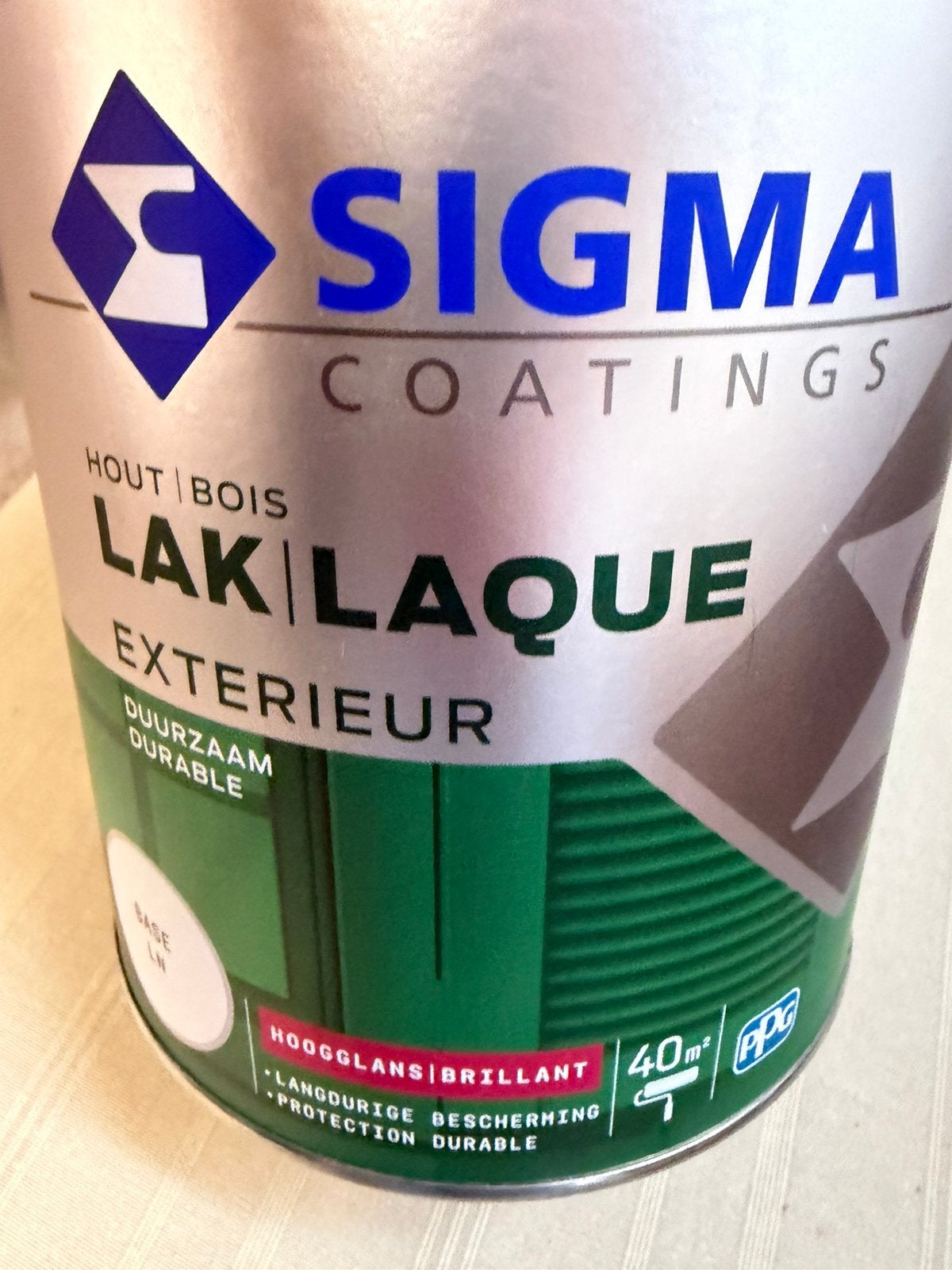 Sigma synthetische buitenlak ral 9010, zuiver wit 2,5liter, Enlèvement ou Envoi, Neuf