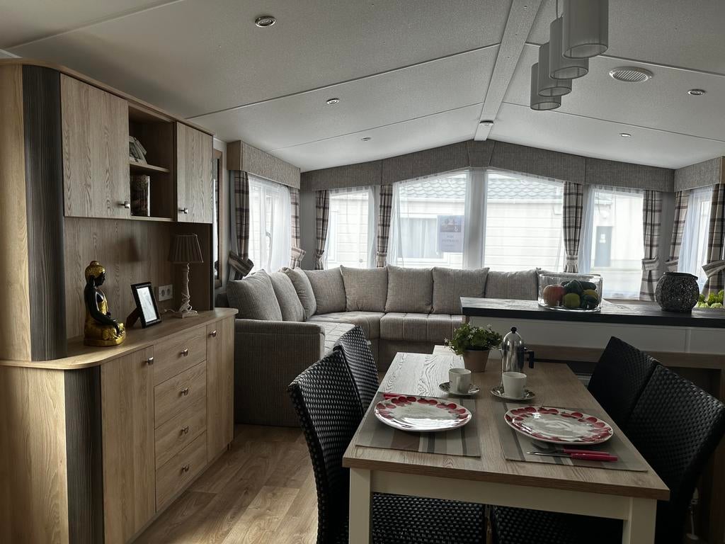 STOCK !!! HAMPTON 1100x400/2 - CHAUFFAGE - OVEN/GRILL …., Caravans en Kamperen, Stacaravans, Tot en met 6