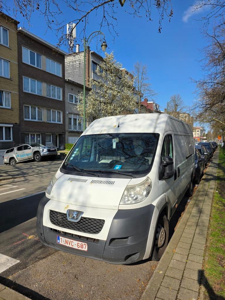 PEUGEOT BOXER 2012 H2L3, Auto's, Peugeot, Euro 5, Stof, Elektrische ramen, Wit