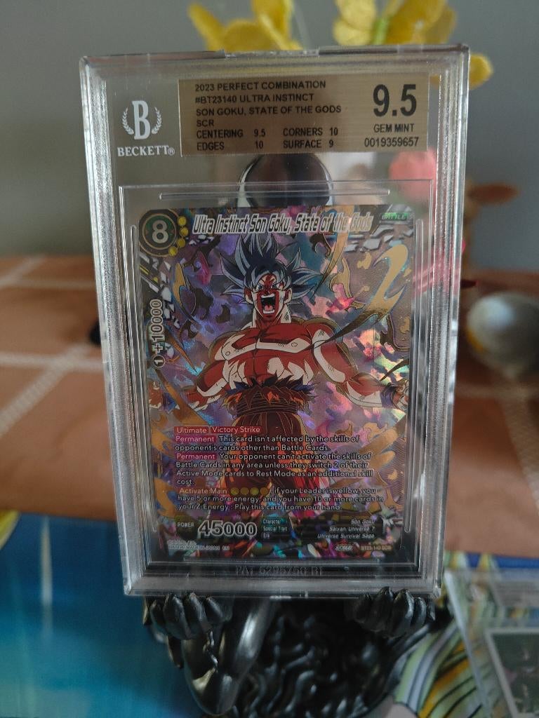 Ultra Instinct Son Goku, L'état des dieux BT23-140 BGS 9.5, Enlèvement ou Envoi