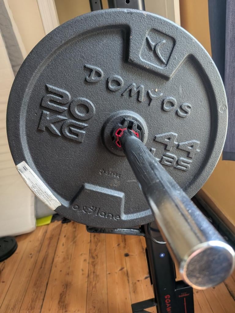 Disque 20 kg musculation, Enlèvement