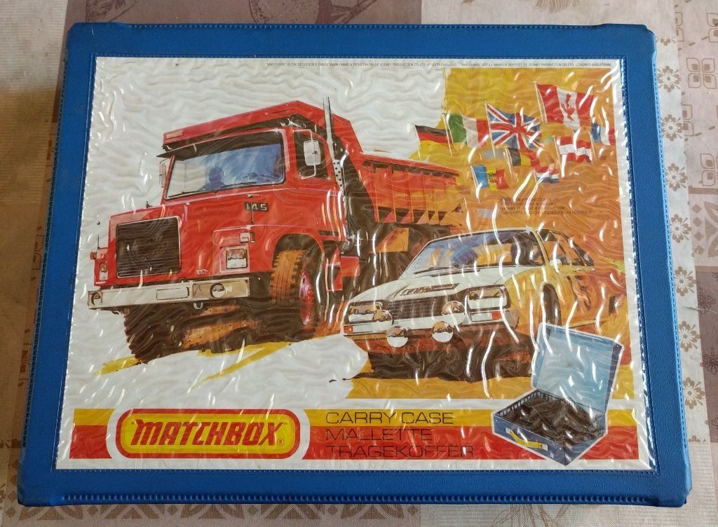 Matchbox koffer met 48 modellen, Ophalen, Gebruikt, Auto