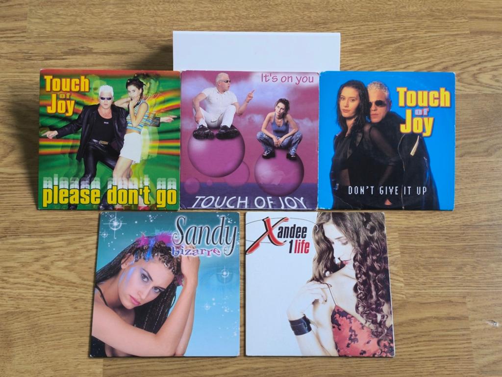 Touch of joy cd single - xandee cd single -sandy cd single., Ophalen of Verzenden