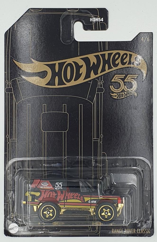 Hot Wheels - 55th Anniversary - Range Rover Classic - HLJ99, Hobby en Vrije tijd, Modelauto's | Overige schalen, Nieuw, Auto, Verzenden