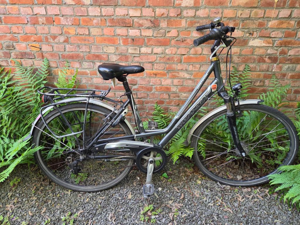 Damesfiets Thompson Grenada, Ophalen