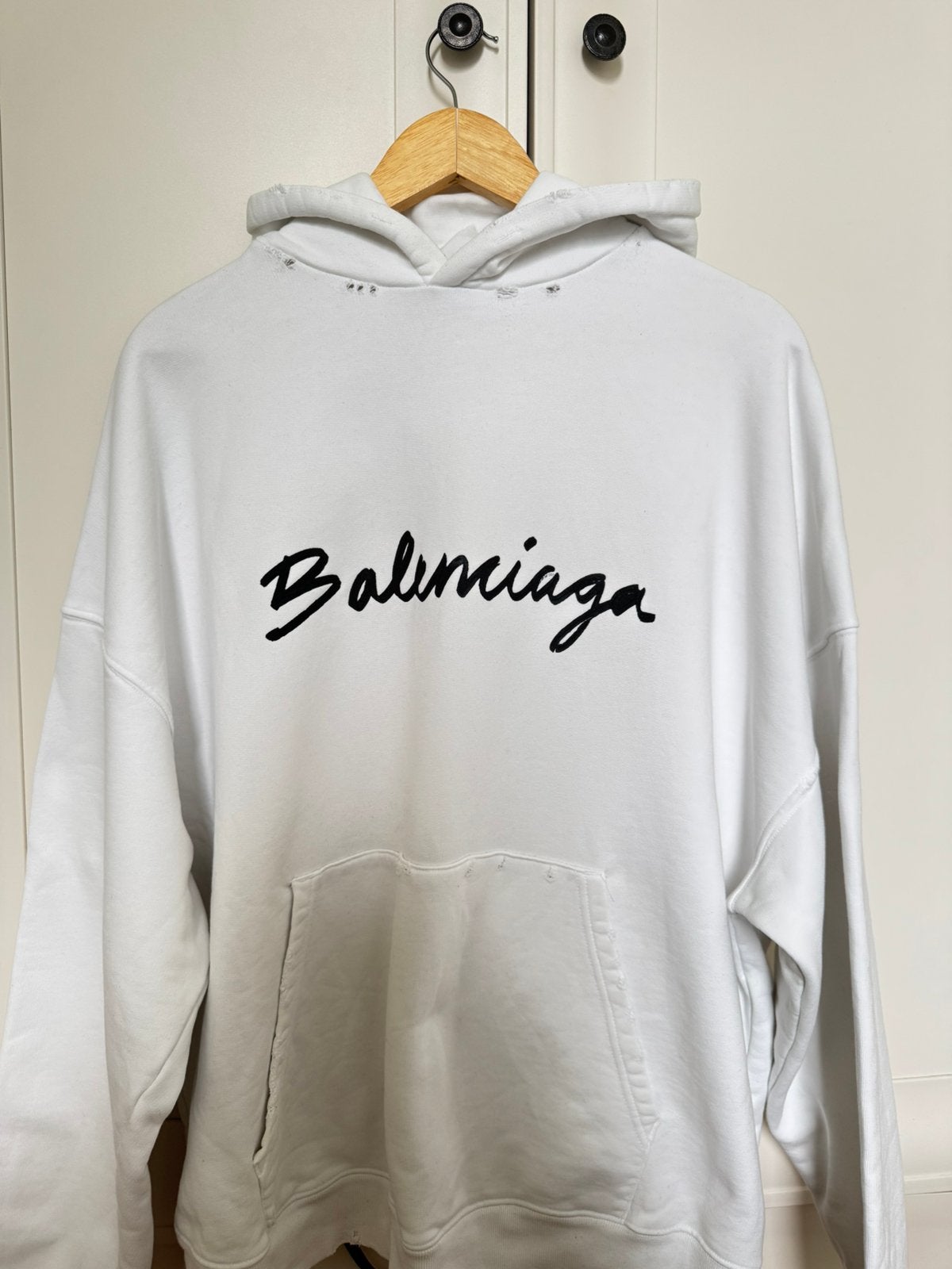Balenciaga Hoodie, Vêtements | Hommes, Pulls & Vestes, Enlèvement, Comme neuf, Autres tailles, Blanc