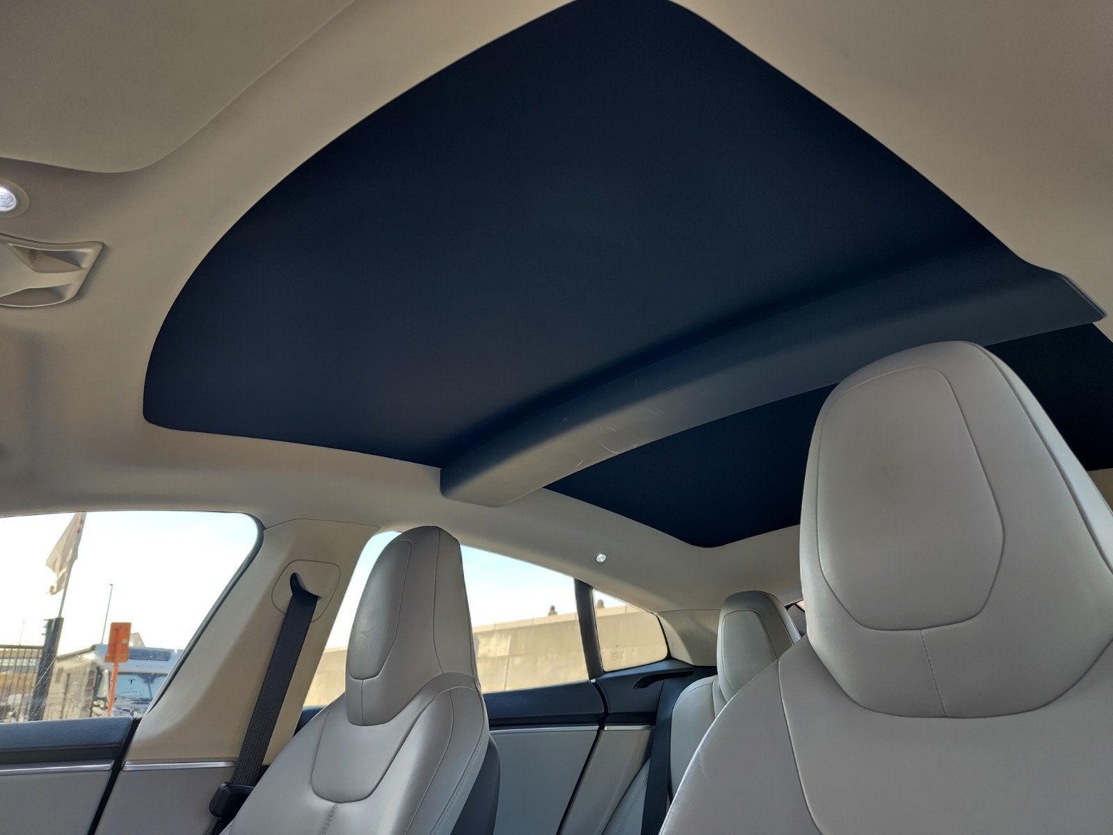 Zonneschermen Tesla S met glazen schuifdak, Auto diversen, Auto-accessoires, Ophalen, Nieuw