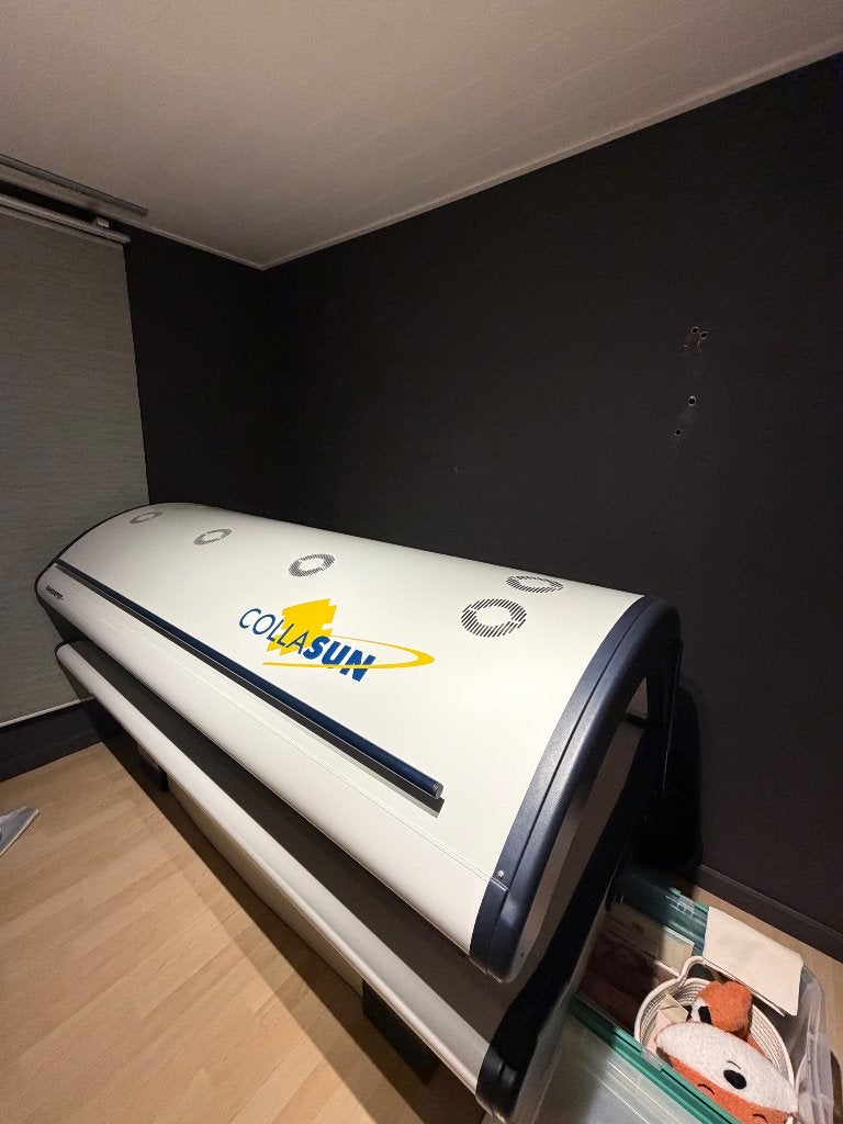 Zonnebank Collasun, Enlèvement, Comme neuf, Banc solaire double, 15 lampes ou plus