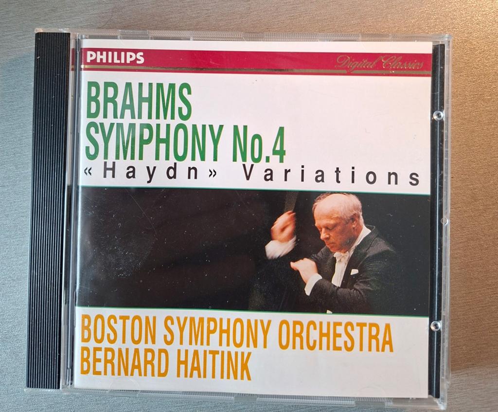 CD. Brahms. Symphonie n 4 (Philips, Haitink)., CD & DVD, CD | Classique, Enlèvement ou Envoi