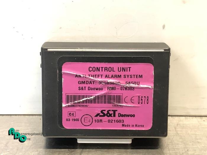 Module alarme d'un Chevrolet Spark (Spark 09-), -, 3 mois de garantie, Utilisé, -