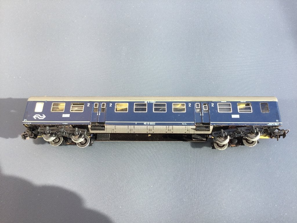 Märklin 4049 H0 Personenrijtuig 2e klasse van de NS, Hobby en Vrije tijd, Wisselstroom, Wagon, Ophalen of Verzenden, Märklin