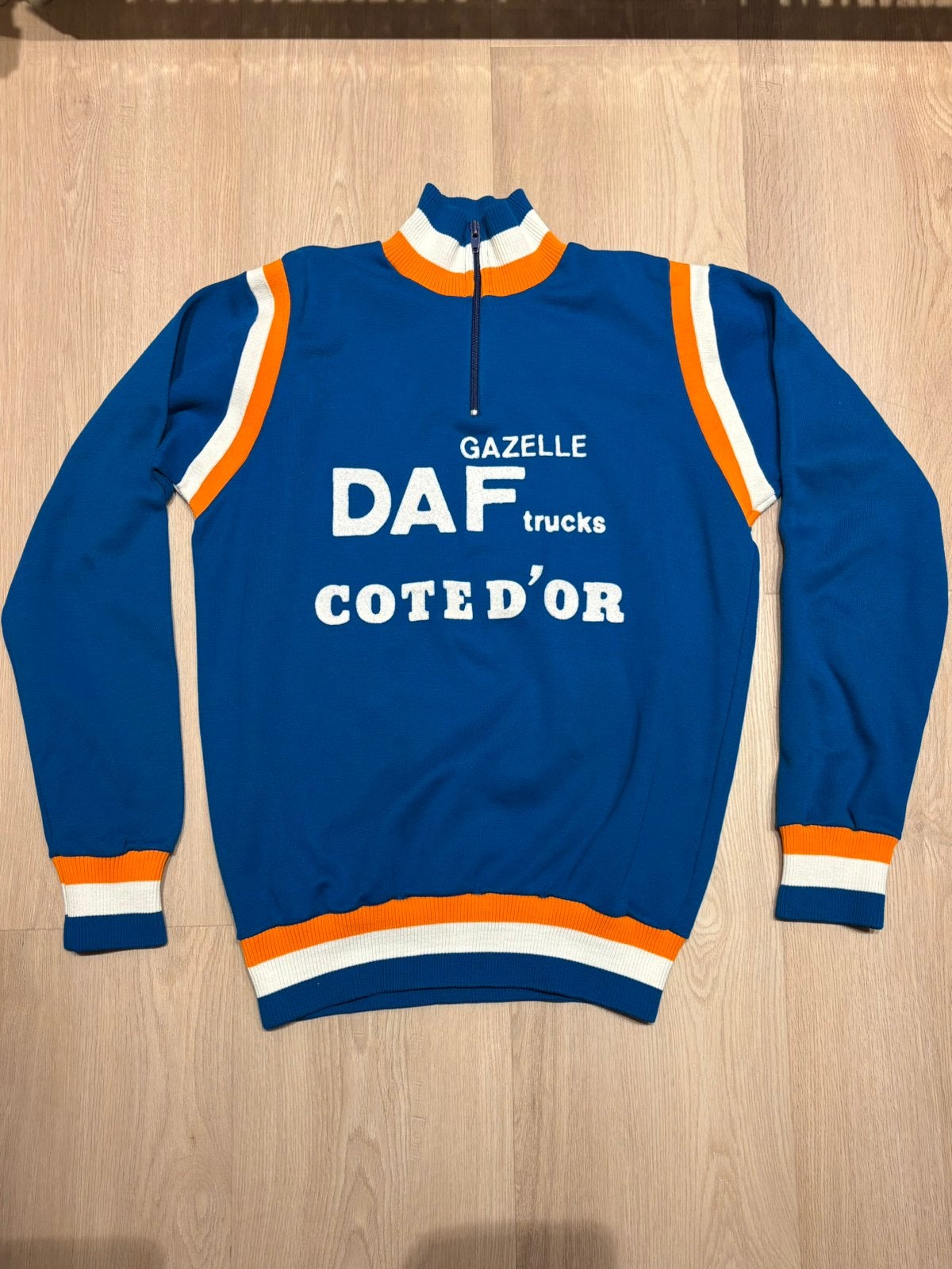 Vintage koerstrui DAF Trucks Cote d’Or Gazelle, Vélos & Vélomoteurs, Enlèvement ou Envoi, Comme neuf, L