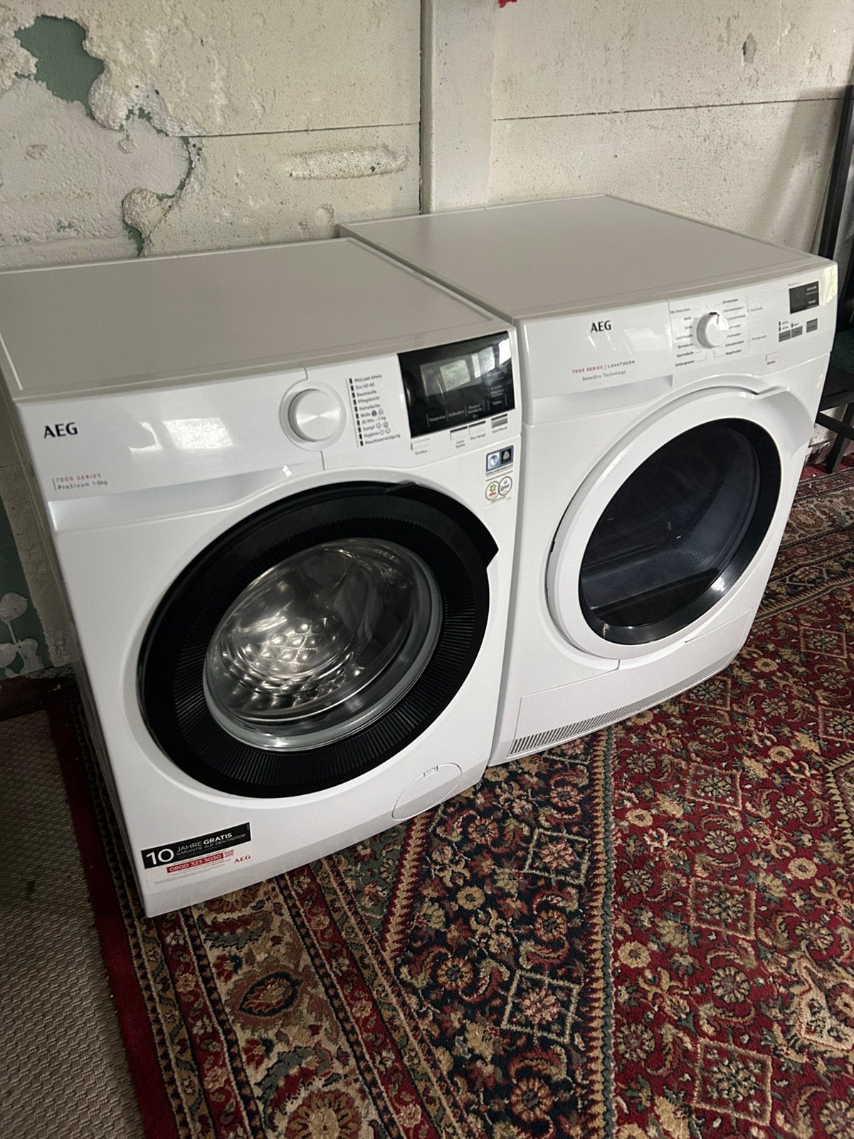 Wasmachine & Droogkast 8KG A+++ Werken zo goed als nieuw !, Ophalen, Zo goed als nieuw, Energieklasse A of zuiniger, Bovenlader