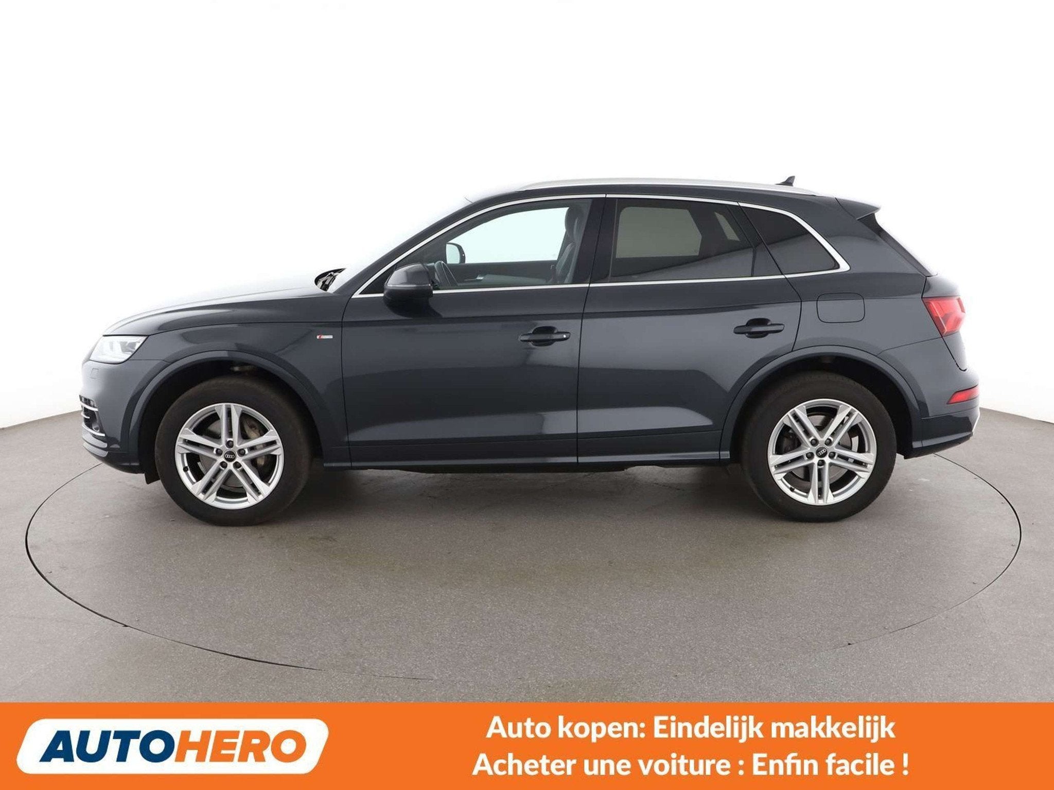 Audi Q5 55 TFSIe quattro sport (automatique), Autos, Cuir, Argent ou Gris, Achat, Euro 6