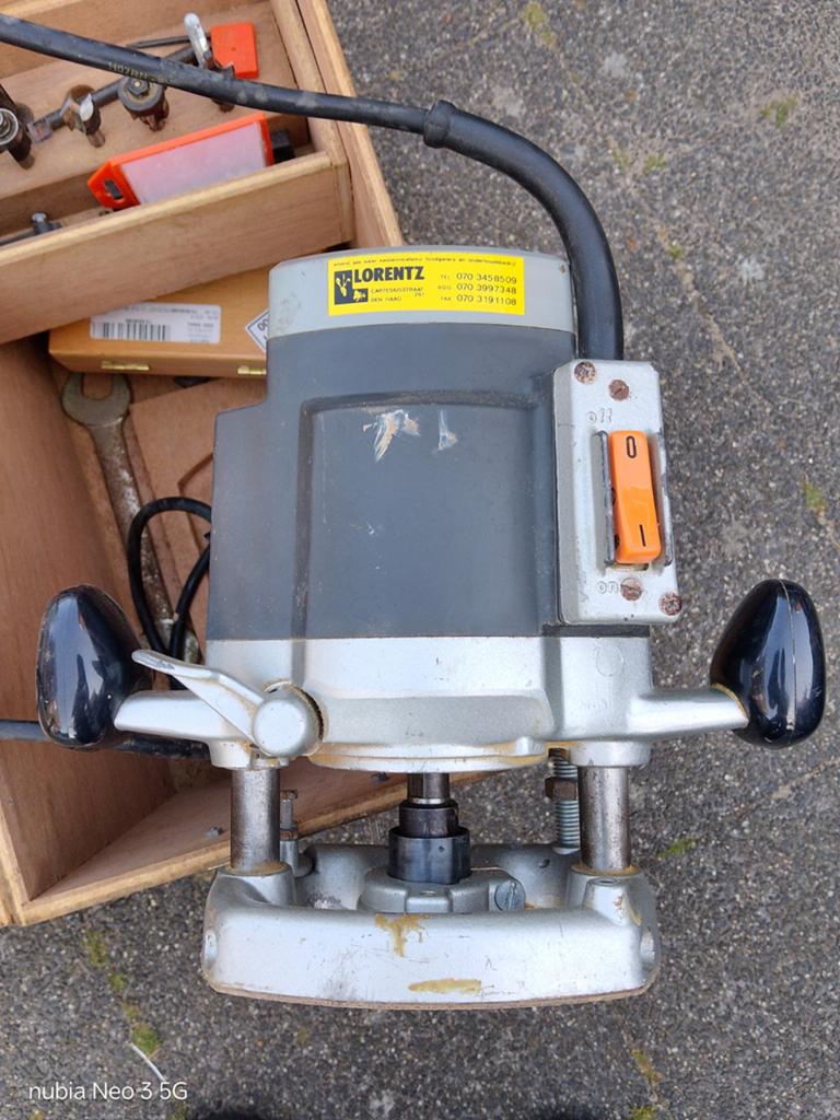Elu bovenfrees MOF 31, Doe-het-zelf en Bouw, Gereedschap | Freesmachines, Gebruikt, Ophalen of Verzenden, Bovenfrees, MOF 31