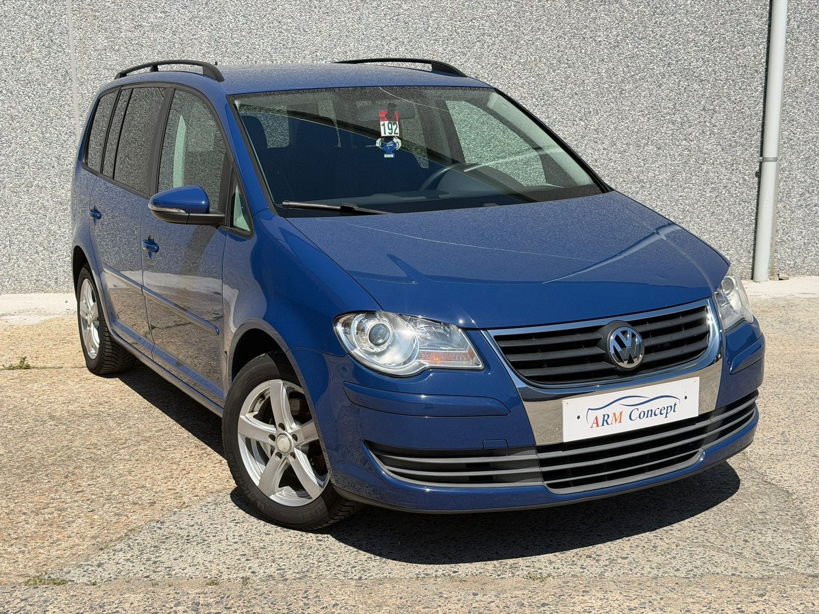 Volkswagen Touran 1.4 TSI essence 7places garantie 12 Mois, Euro 5, Blauw, Android Auto, Bedrijf
