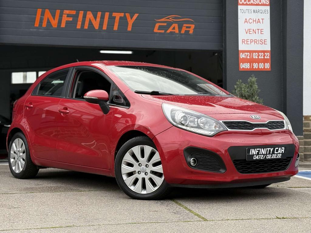 Kia Rio Rio 1.1 CRDi Lounge, Rouge, Euro 5, Achat, Entreprise