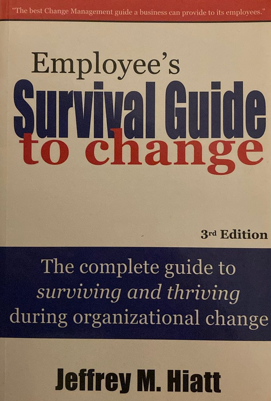 Employee’s survival guide to change, Boeken, Techniek, Ophalen of Verzenden, Zo goed als nieuw