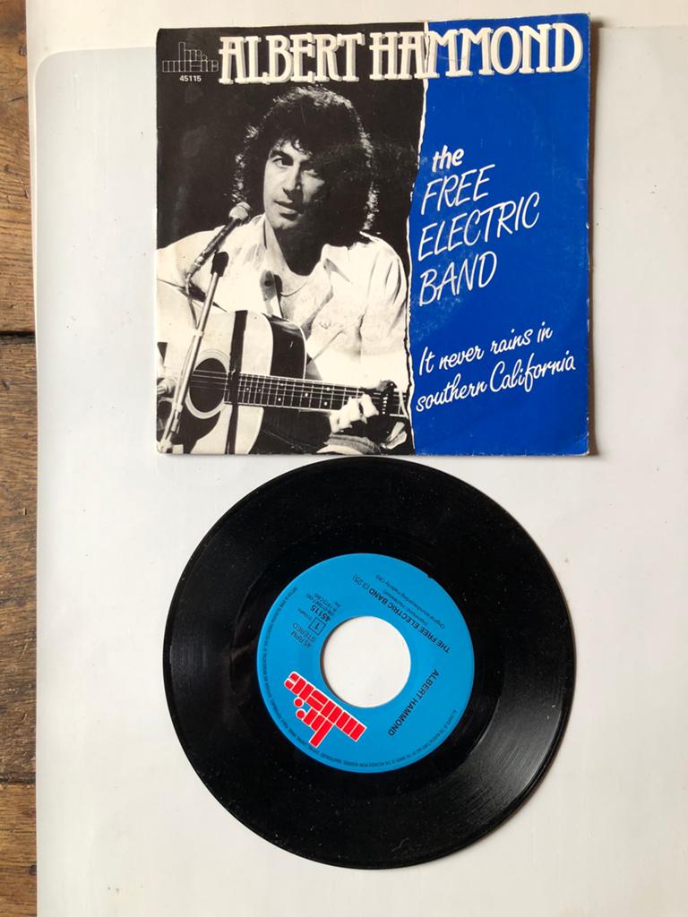 Albert Hammond : orchestre électrique gratuit (1973 ; neuf), Envoi, Comme neuf