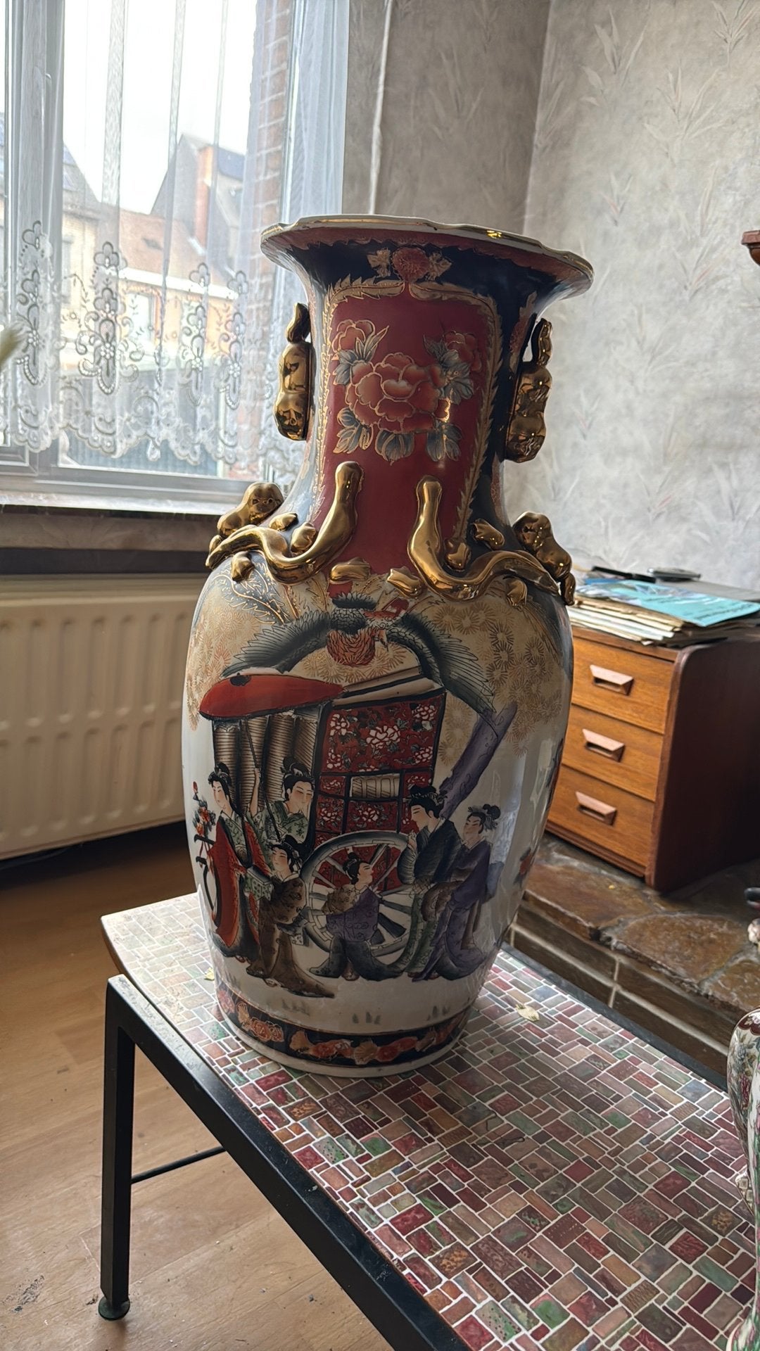 Grote vaas, Antiek en Kunst, Ophalen