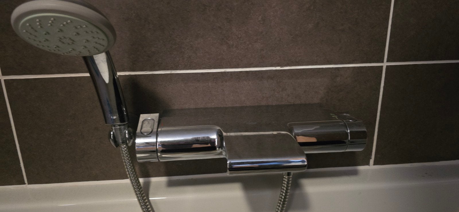 badkraan grohe, Doe-het-zelf en Bouw, Sanitair, Ophalen, Zo goed als nieuw, Chroom, Bad