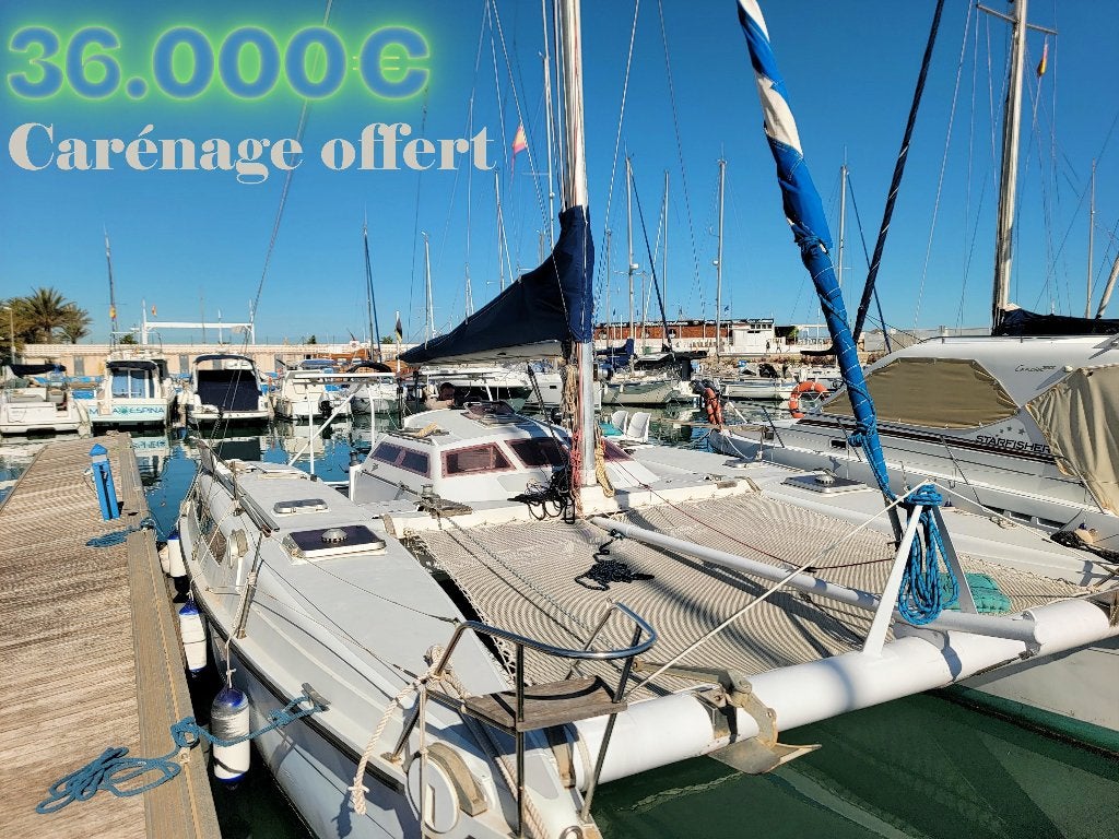 Catamaran Edelcat 35/moteur neuf/port de Valence/Espagne, Autres modèles, 11 m, Essence, Autres marques