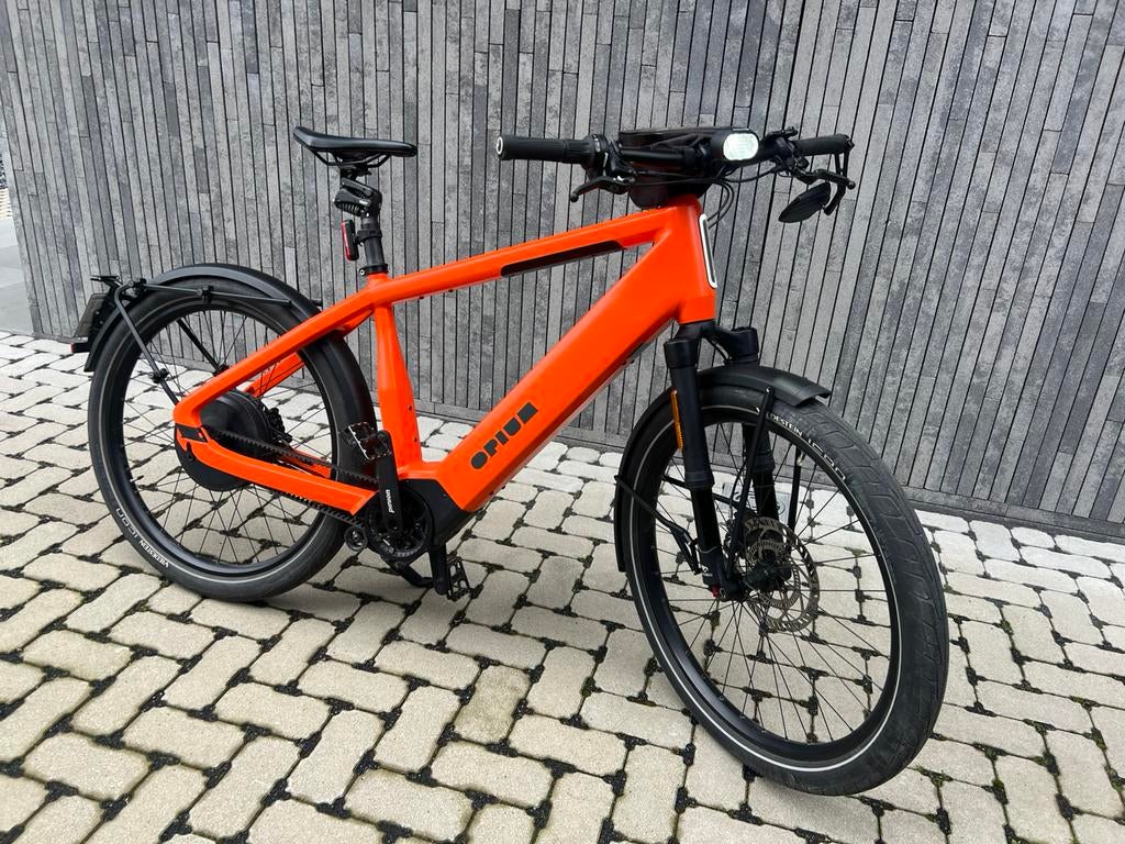 Opium  speedpedelec topstaat! 1400wh 11/2024 7339km+2 tassen, Ophalen, Zo goed als nieuw