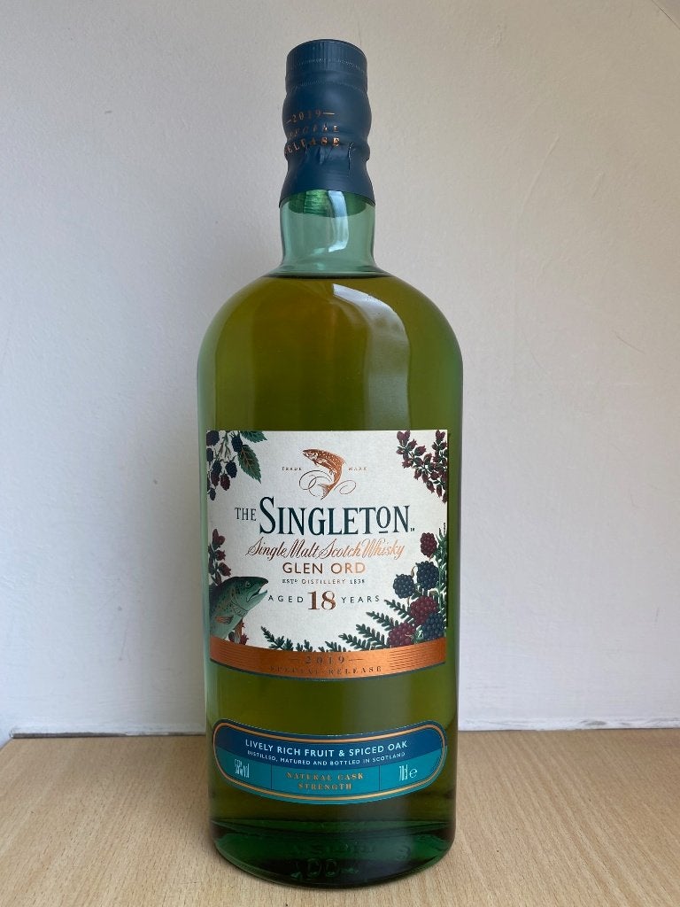 The Singleton of Glen Ord 18 Year Old, Single Malt  Whisky, Ophalen of Verzenden, Zo goed als nieuw, Vol