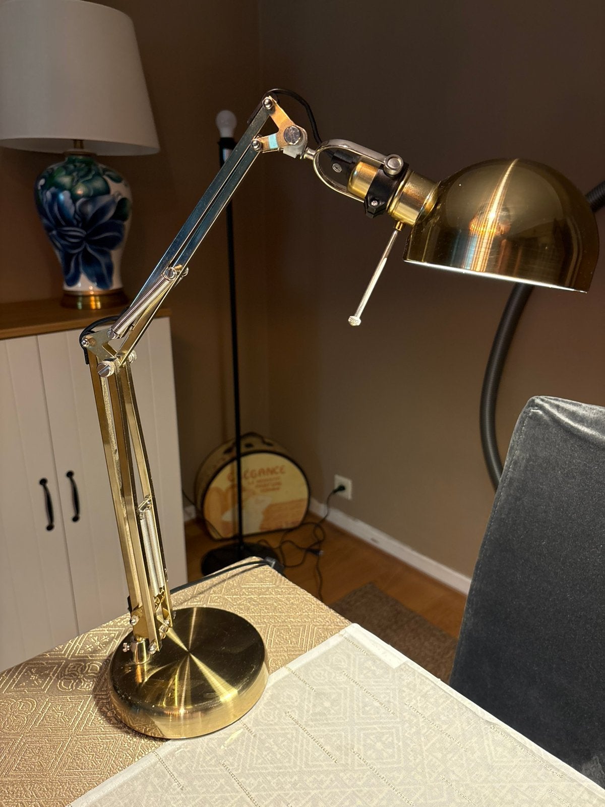 Lampe doree Ikea, Ophalen of Verzenden, Zo goed als nieuw, IKEA