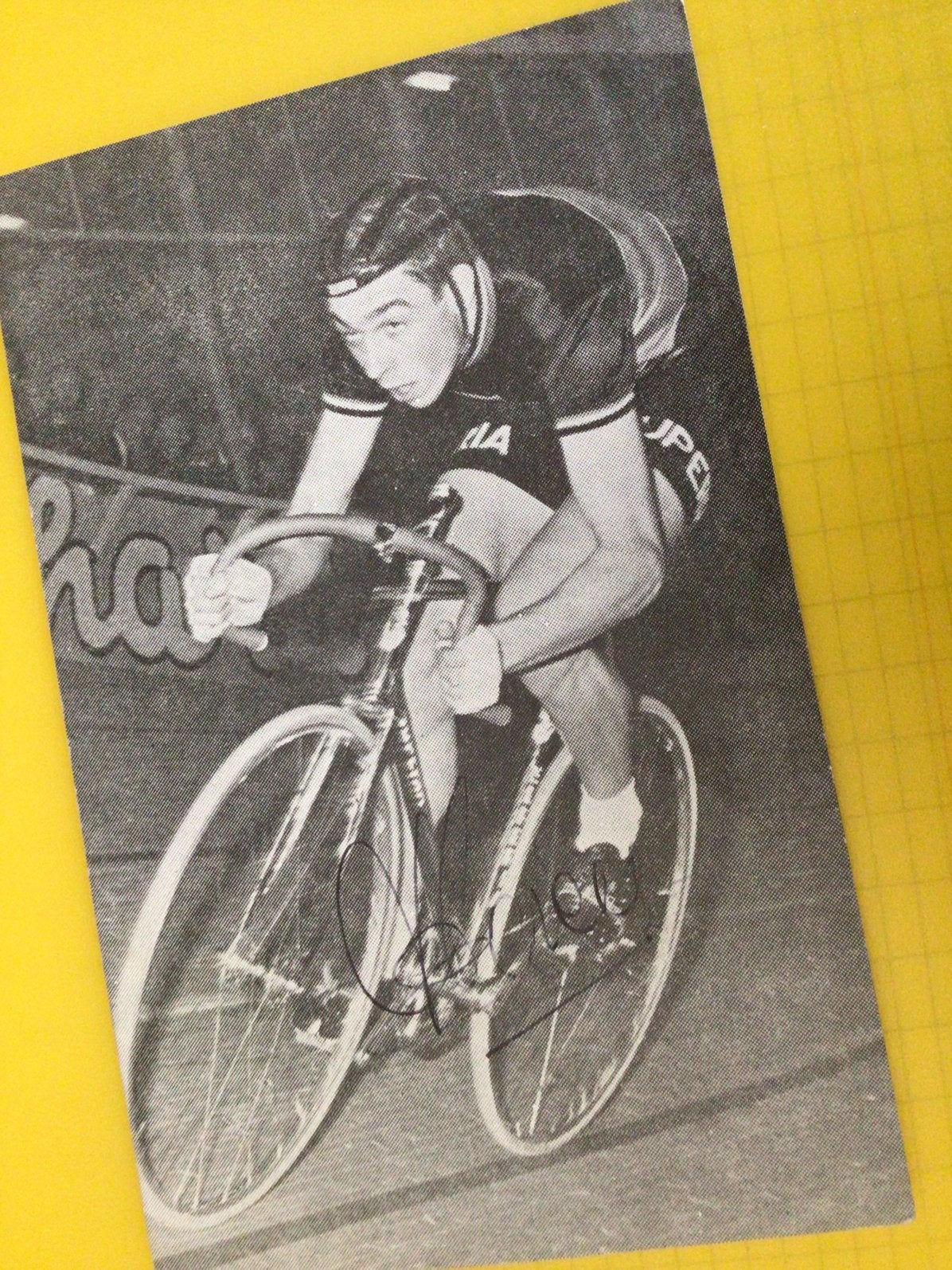wielerkaart  bk team superia patrick sercu  signe, Verzenden, Zo goed als nieuw