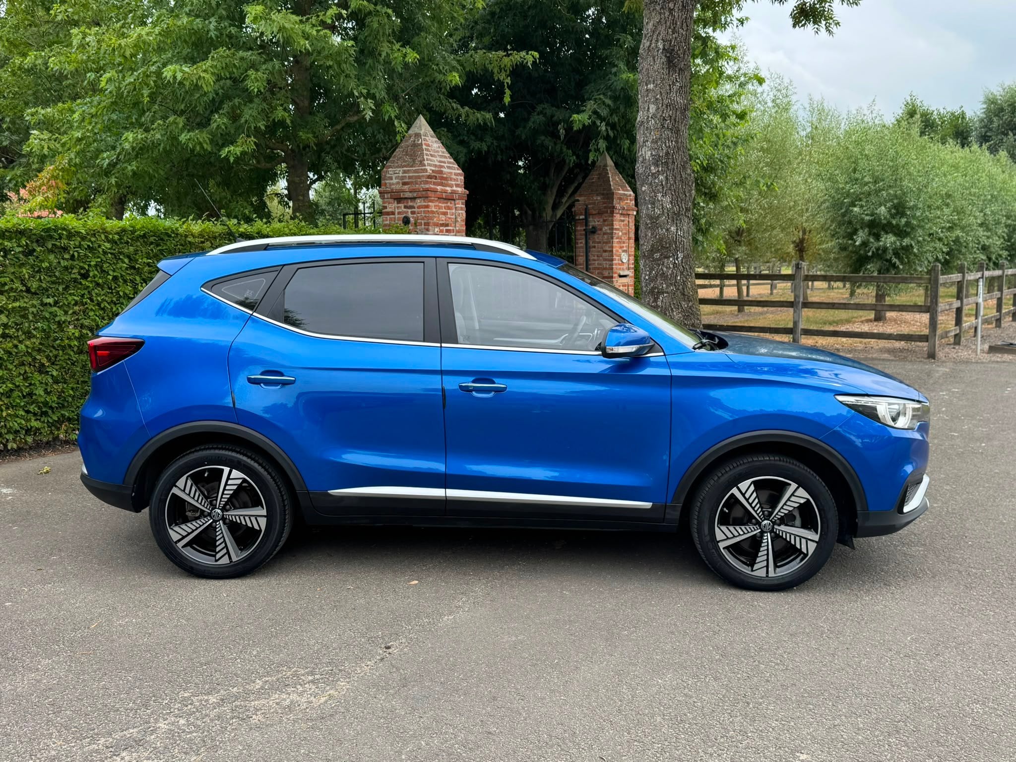 MG ZS EV Luxury 5d 105kw (année de construction 2021), Cuir, Achat, Entreprise, Noir