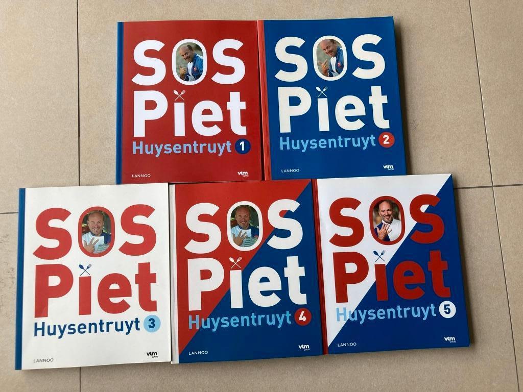 SOS Piet Huysentruyt : 5 kookboeken, Ophalen of Verzenden, Gelezen, Piet Huysentruyt