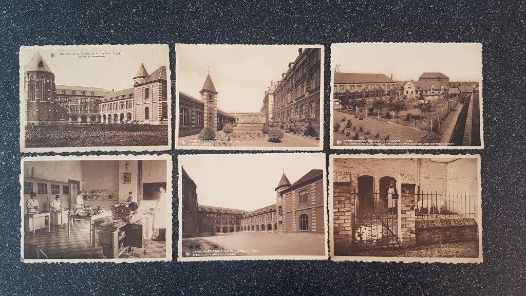 Tielt Thielt Normaalschool ( 2 euro/ postkaart ), Verzamelen, Ophalen of Verzenden, 1920 tot 1940, Gelopen, West-Vlaanderen