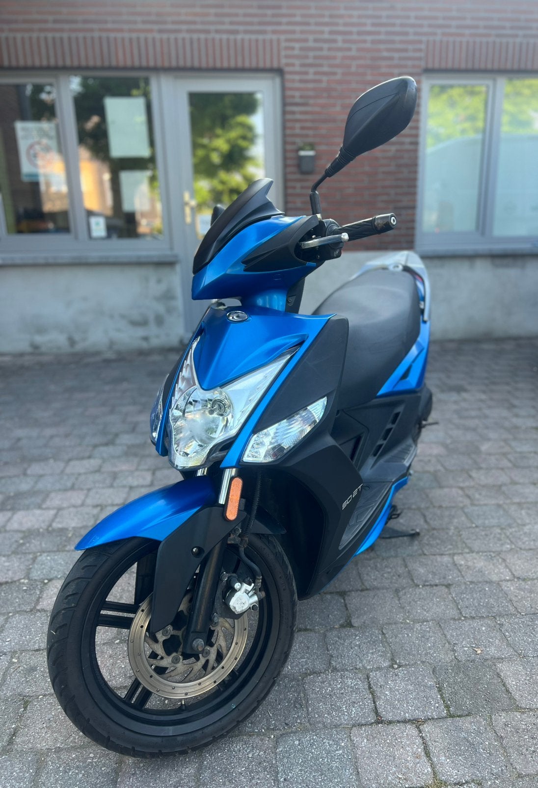 Scooter kymco agility klasse A 2-TAKT, Ophalen, Klasse A (25 km/u), Zo goed als nieuw, Agility