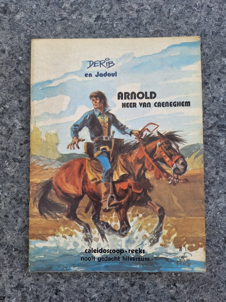 Derib - Arnold van Caeneghem (Nooitgedacht 1976), Derib., Enlèvement ou Envoi, Une BD, Utilisé