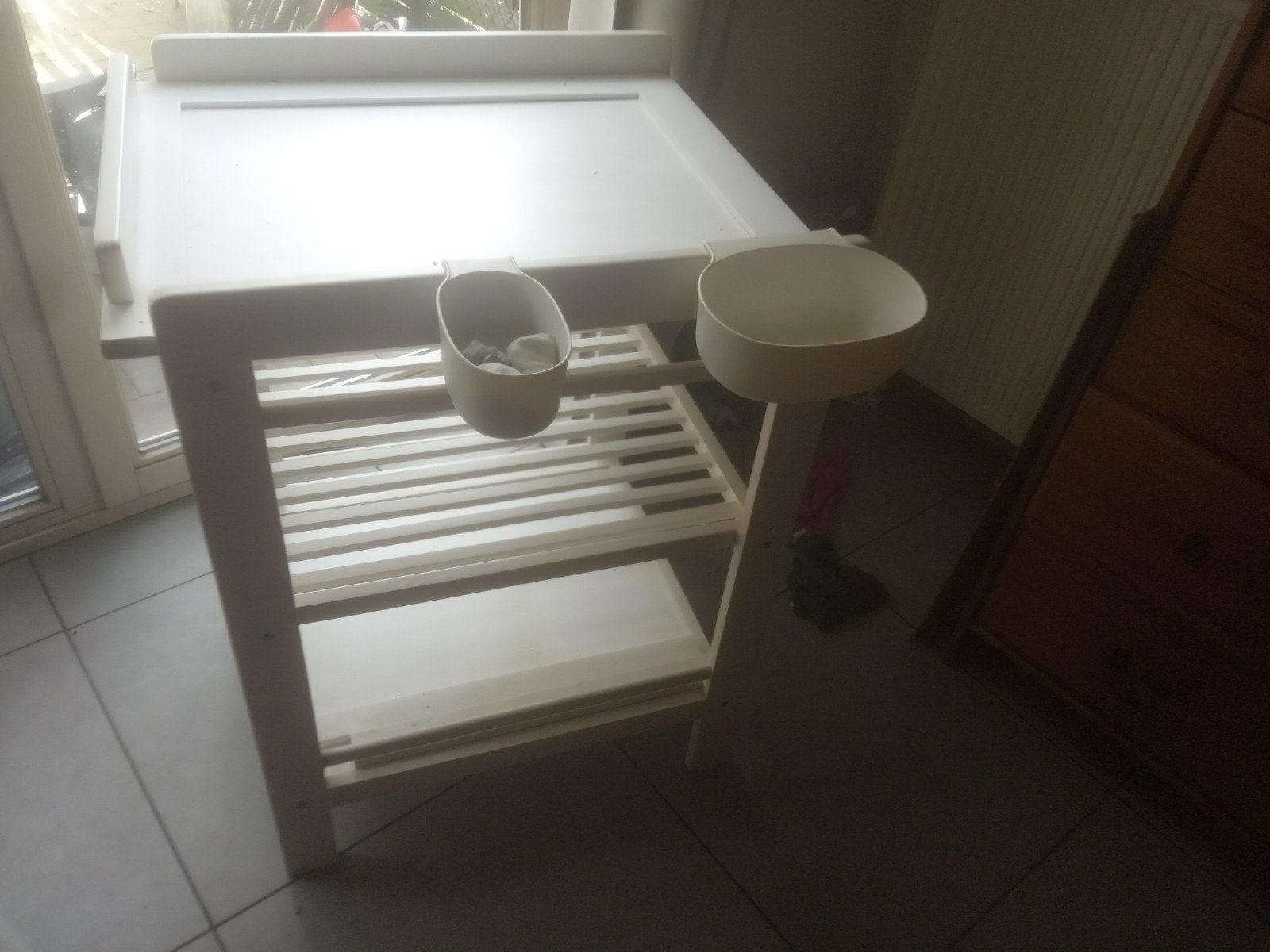 Baby luiertafel, Ophalen, Wit