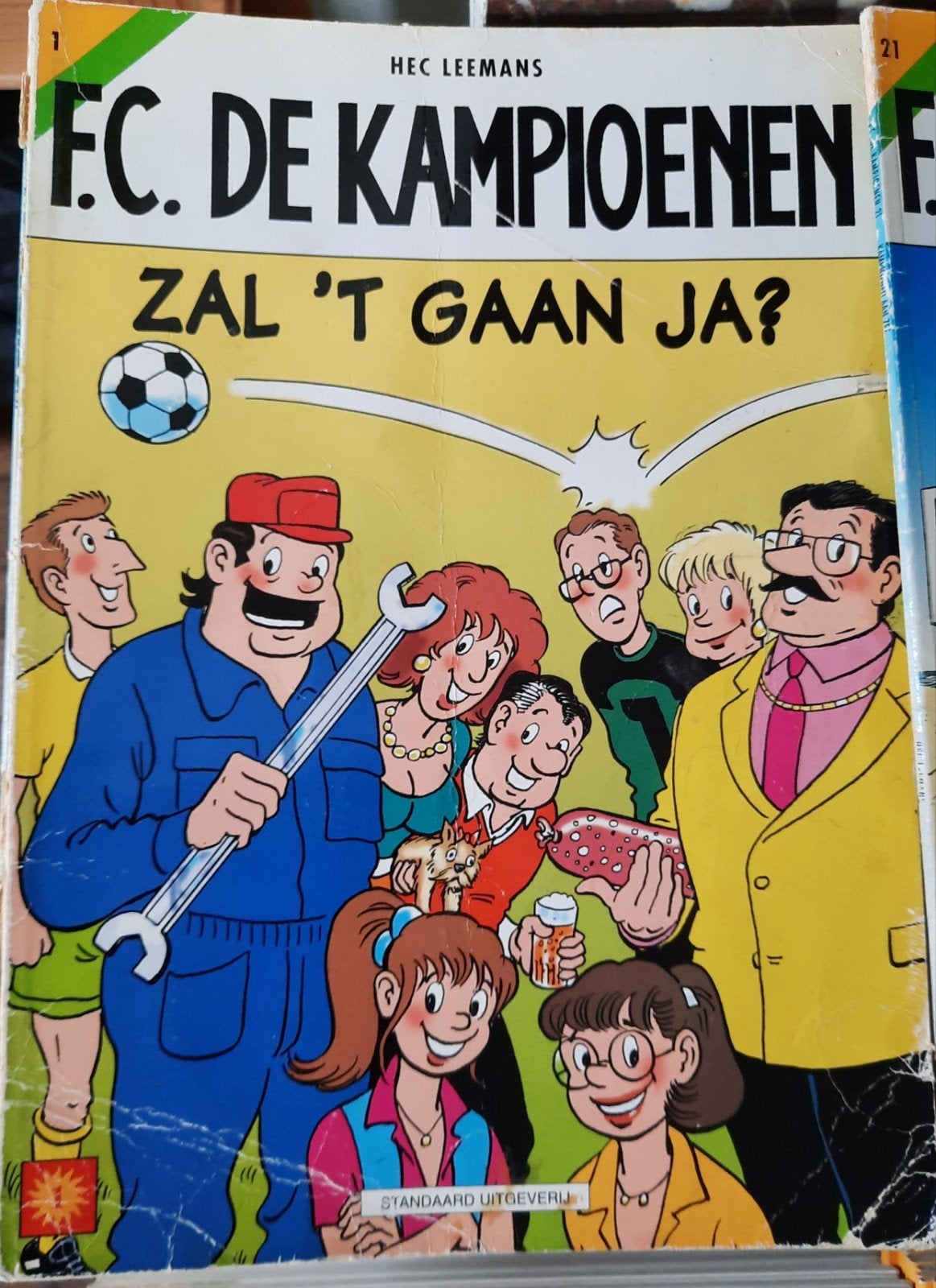FC Kampioenen strips., Livres, Série complète ou Série, Enlèvement, Utilisé