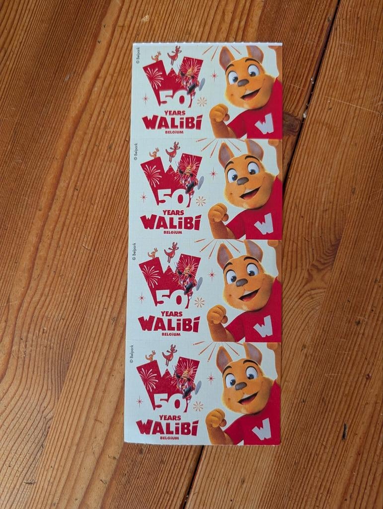 4 billets pour Walibi - 30-09-2026, Tickets & Billets, Loisirs | Parcs d'attractions, Trois personnes ou plus, Ticket ou Carte d'accès