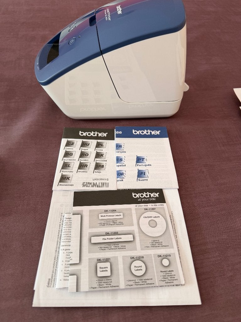 Imprimante Brother QL-600 B, Computers en Software, Ophalen, Zo goed als nieuw, Tape-label, Brother BL 600 B