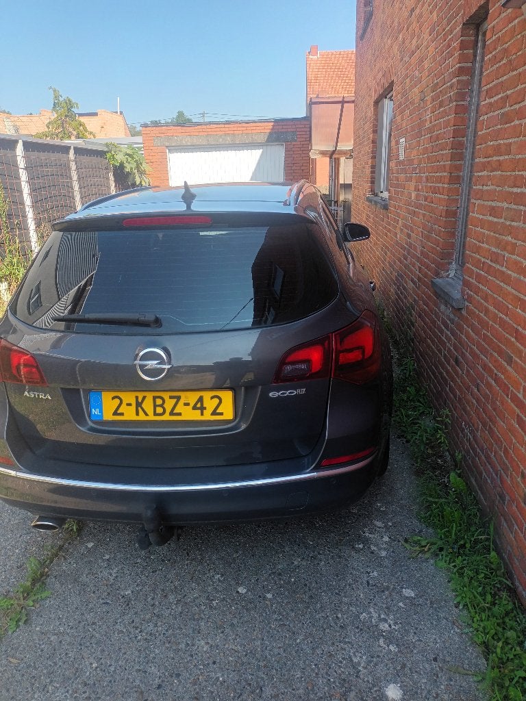 Opel astra de goedekopste van belgie, Auto's, Voorwielaandrijving, Zwart, 4 cilinders, Leder en Stof