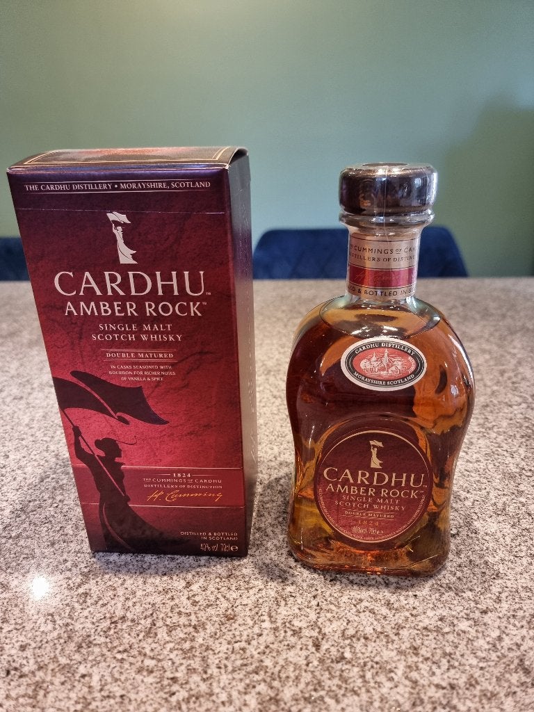 whisky cardhu amber rock, Collections, Vins, Neuf, Autres régions, Enlèvement ou Envoi, Pleine