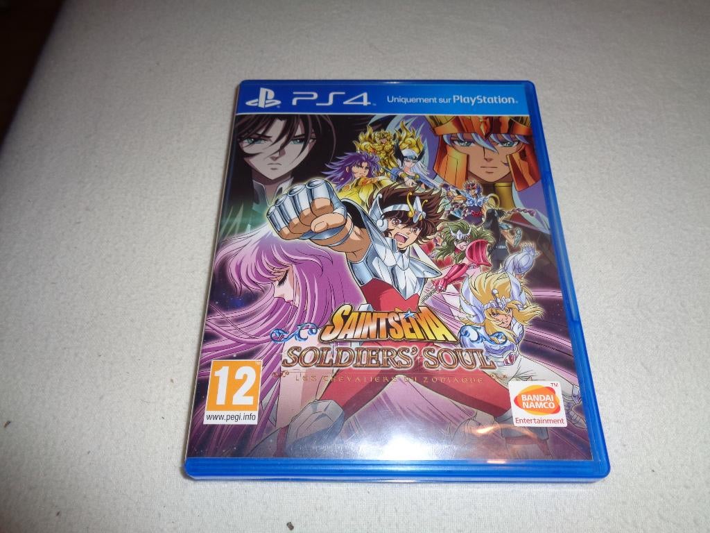 saint seiya soldier's soul pal fr. ps4 et ps5, 2 joueurs, À partir de 12 ans, Combat, Comme neuf